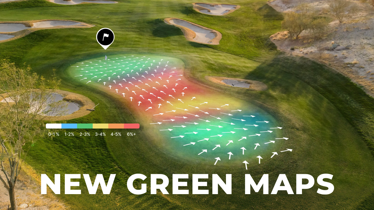 Introducing New Green Maps for Smarter Approach Shots and Fewer Putts