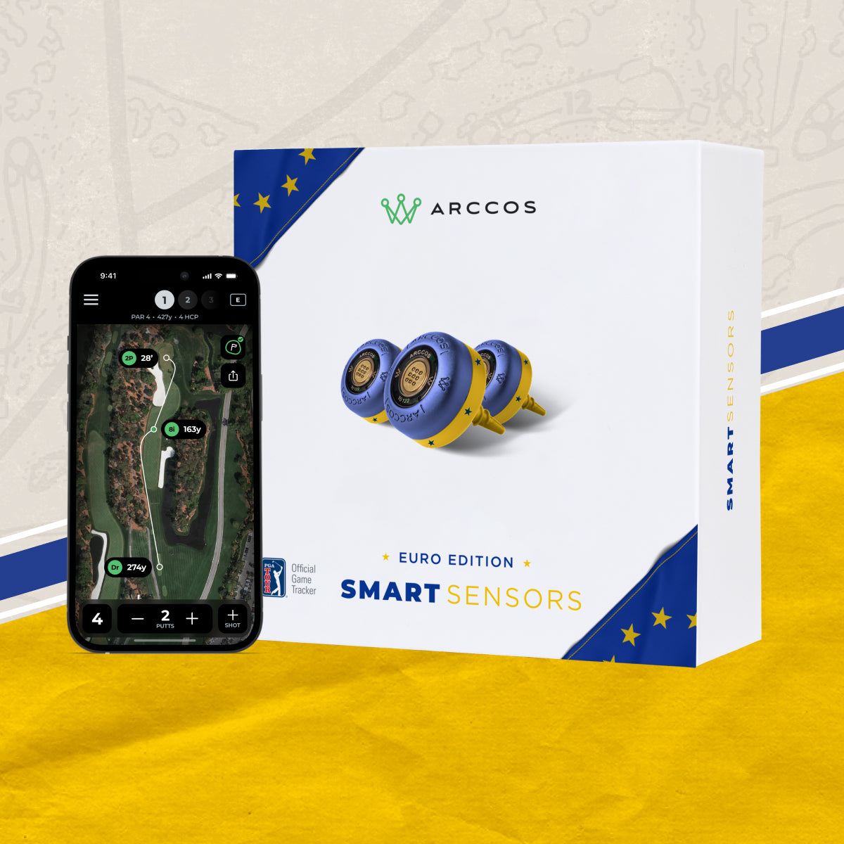Limited Edition Smart Sensors - Show Your Colours – Arccos Golf