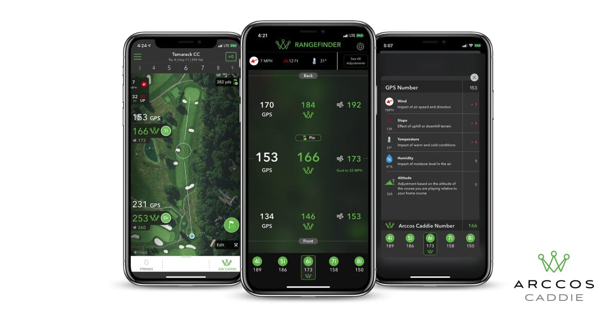 Arccos Golf Launches World's First A.I. Powered Rangefinder