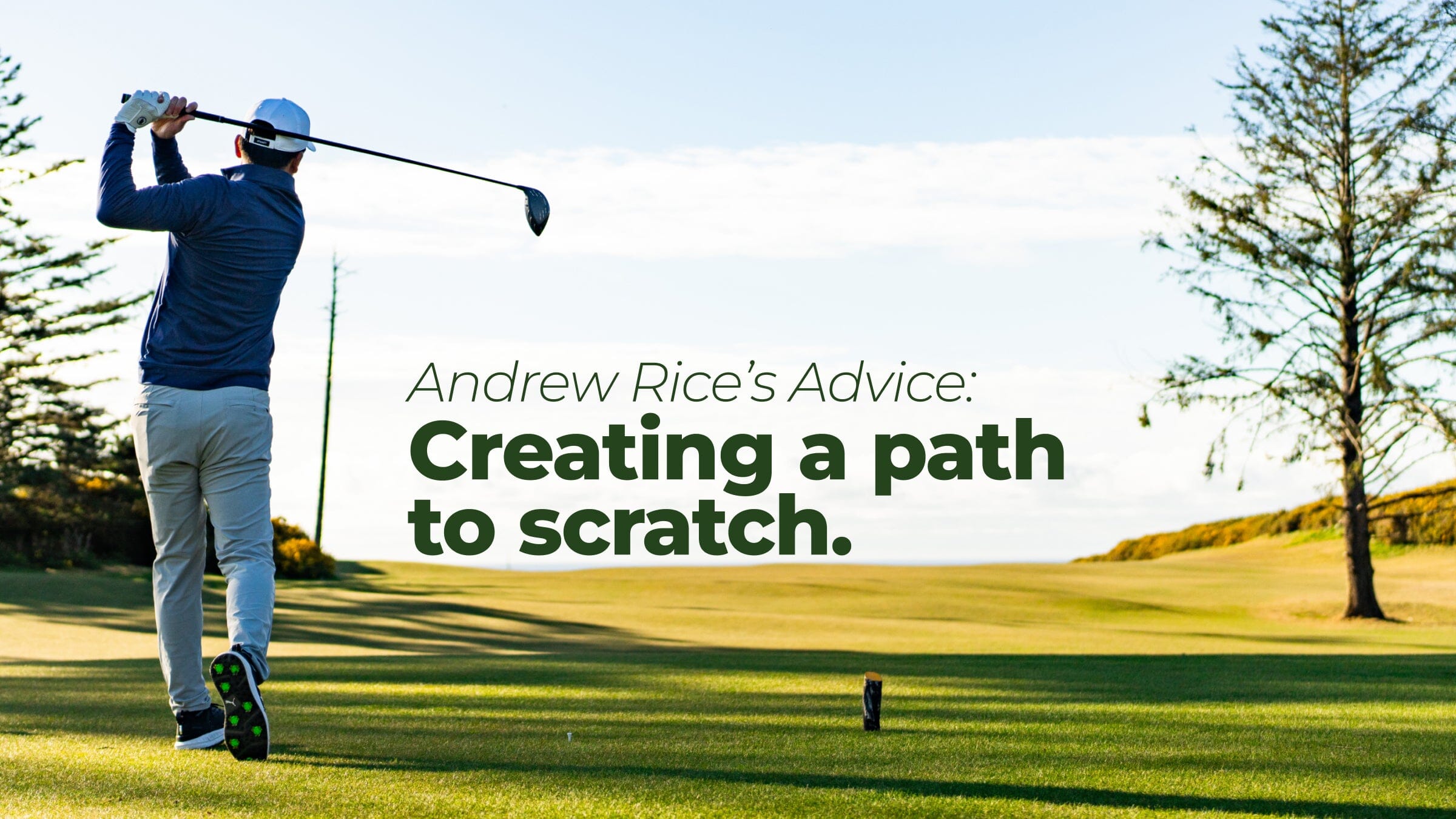 Andrew Rice's Advice: Creating A Path To Scratch