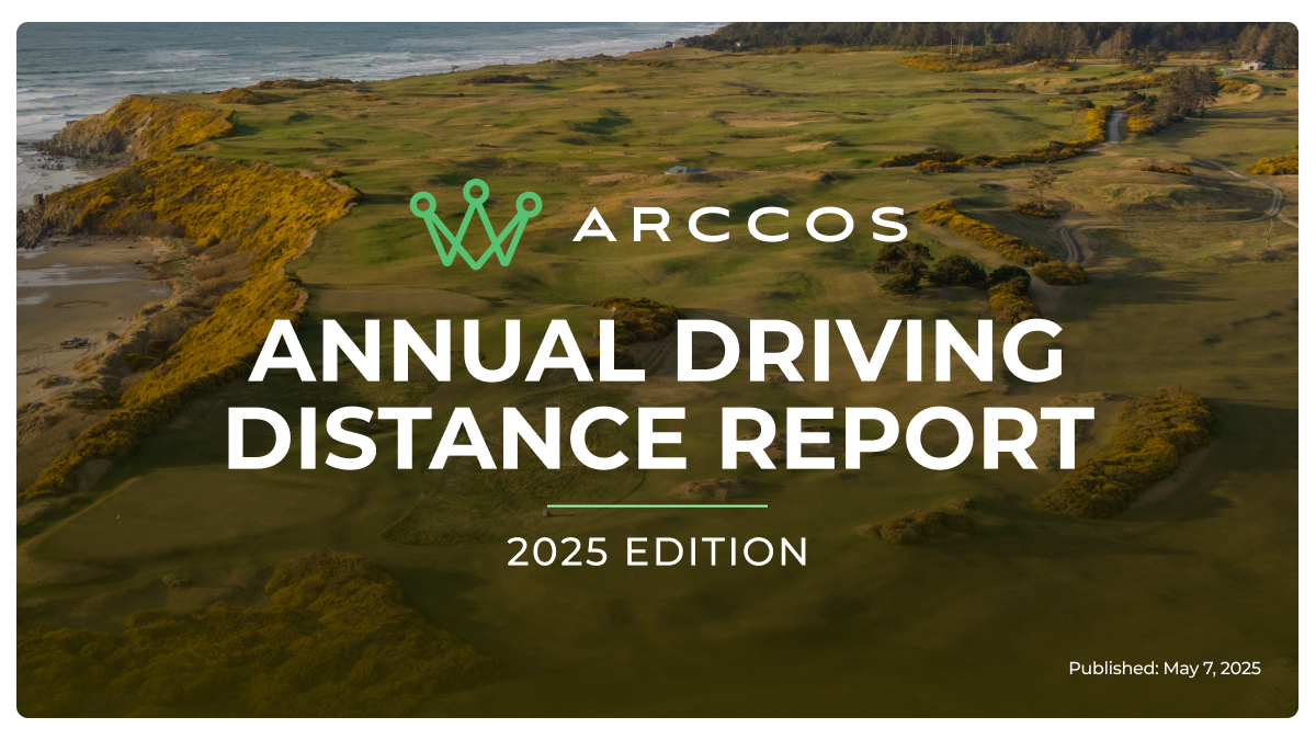 Arccos Announces Driving Distance Report - 2025 Edition