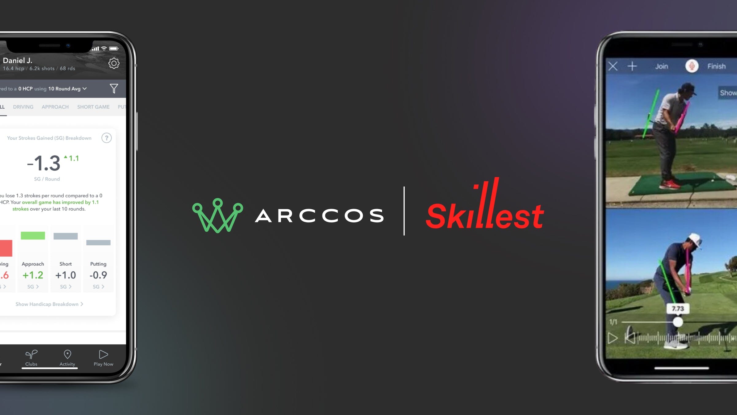 Skillest Partners with Arccos to Transform Coaching