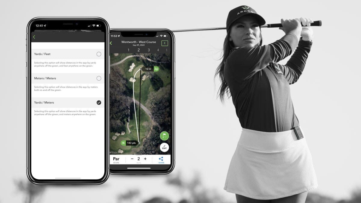 New Distance Unit Options For Approach Shots & Putting