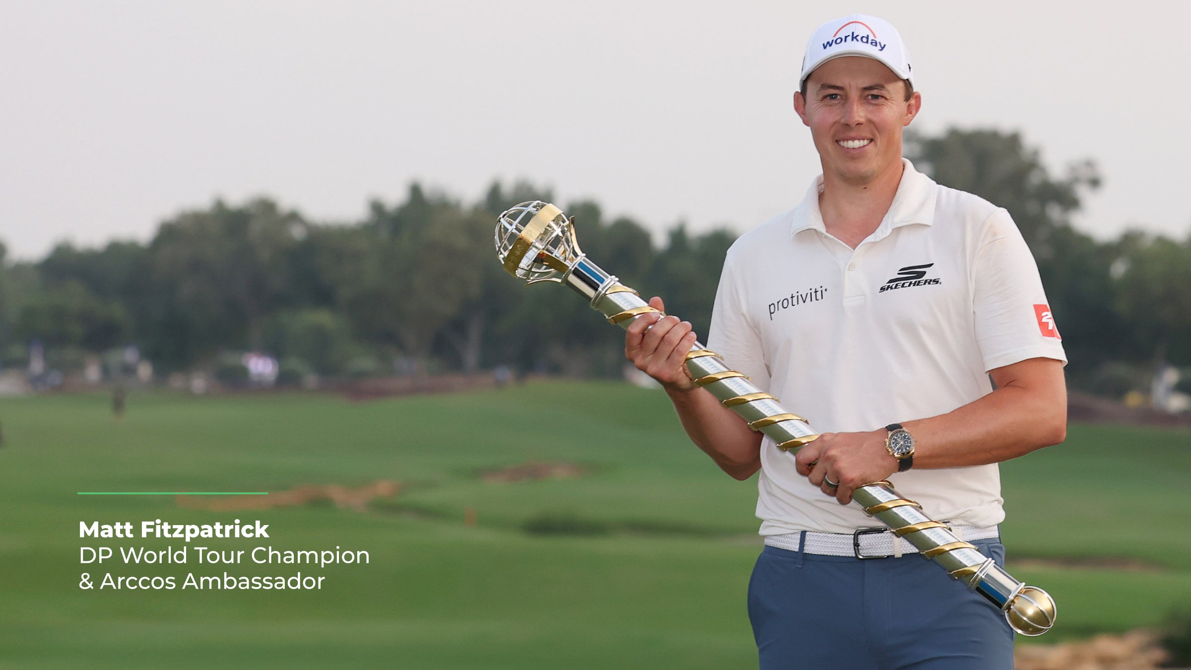 Arccos Tour Ambassador Matt Fitzpatrick Wins 2025 DP World Tour Championship in Dubai