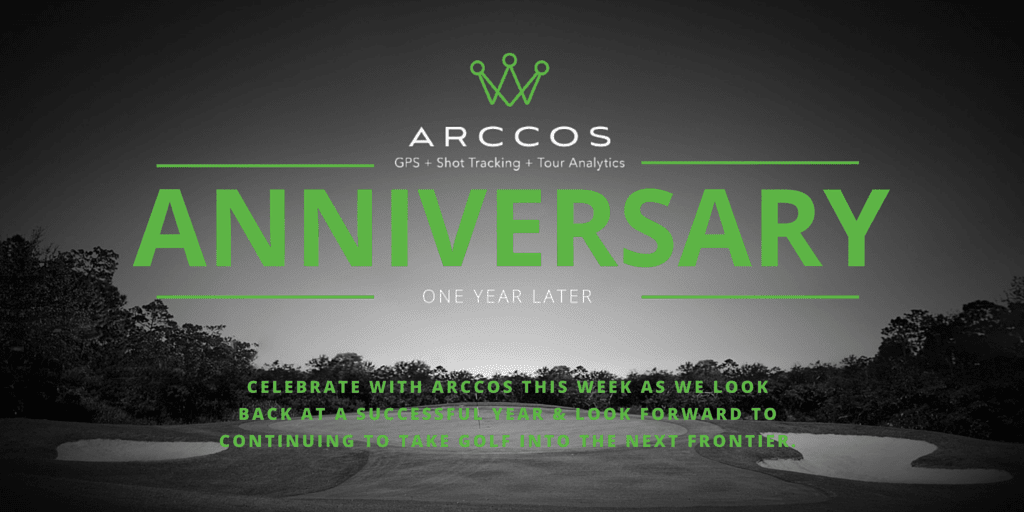 Arccos is 1 year old! Come celebrate with us