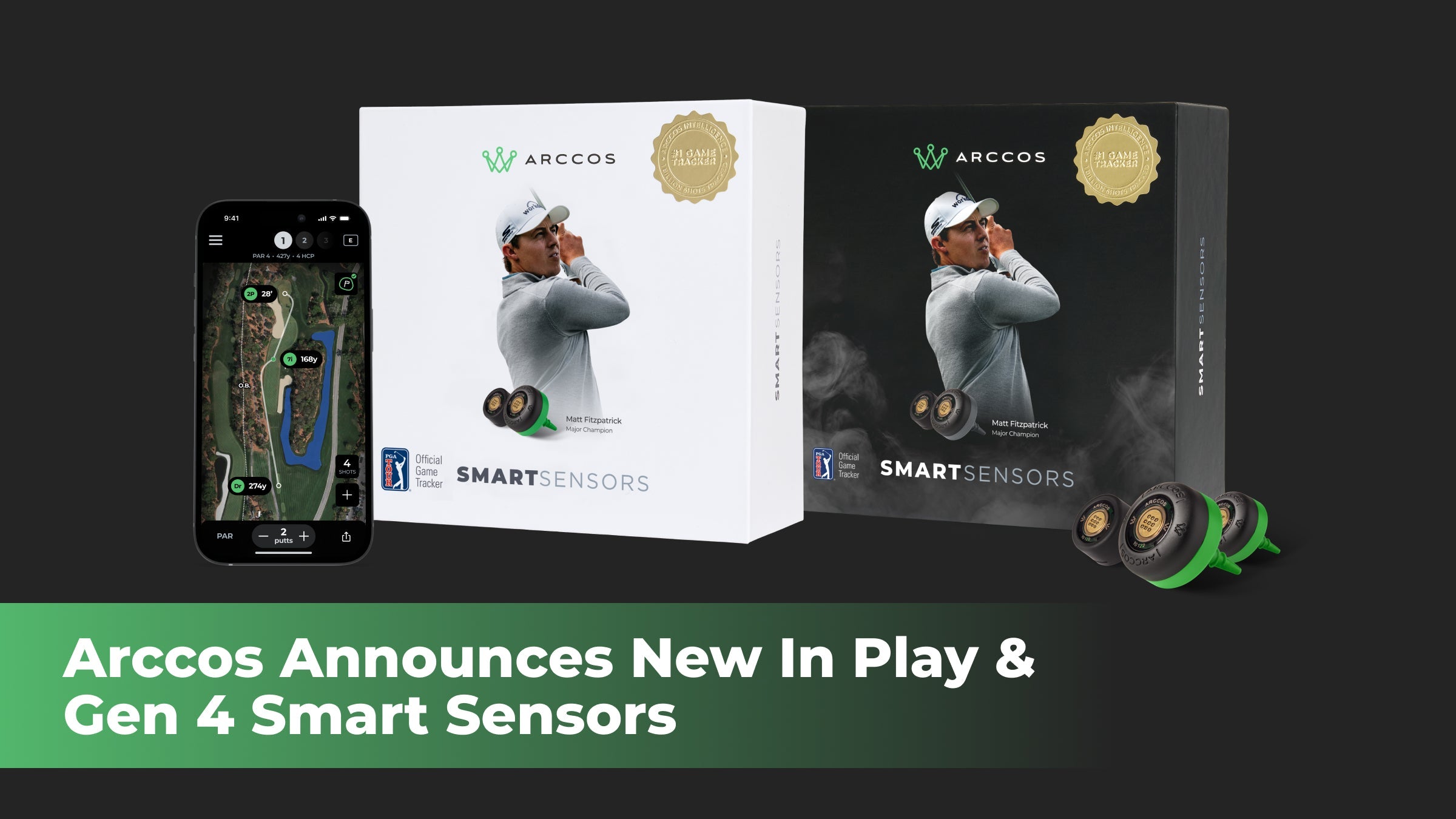 New In-Play Experience, Next Generation Mapping, and Release of Gen 4 Smart Sensors