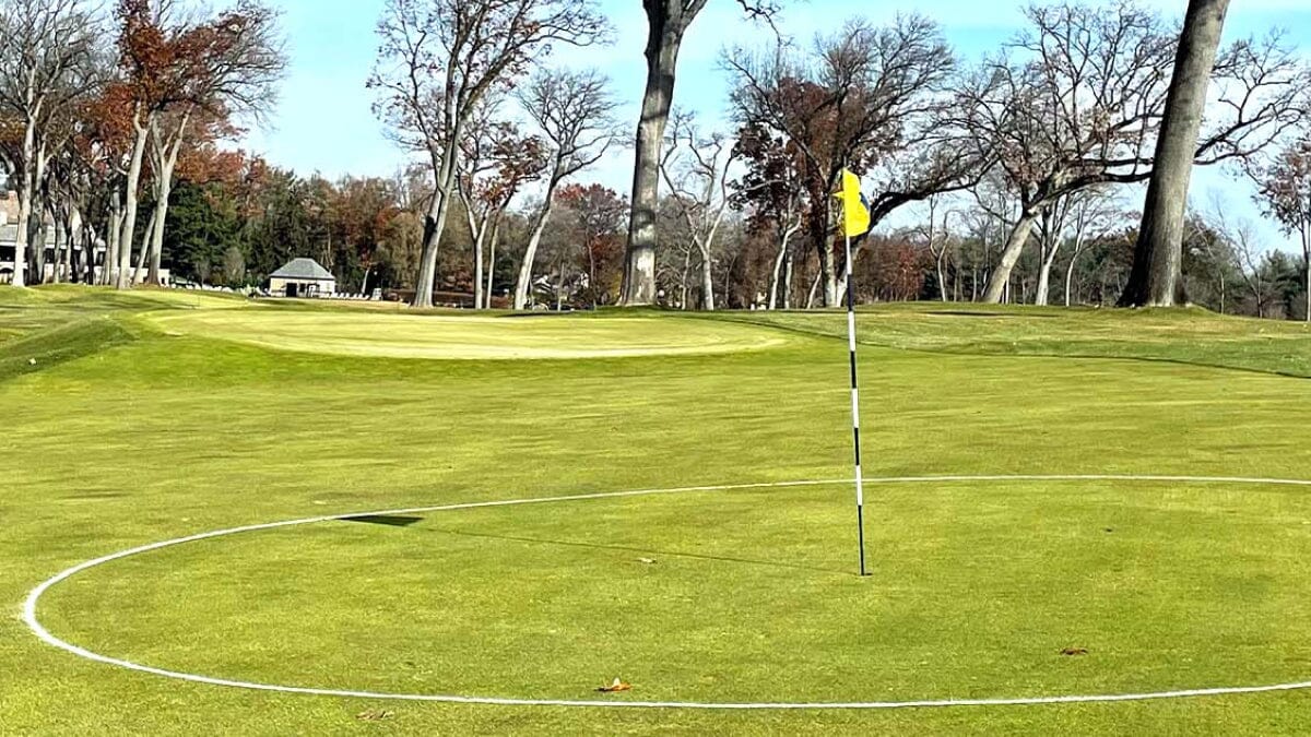 Playing On Temporary Greens With Arccos