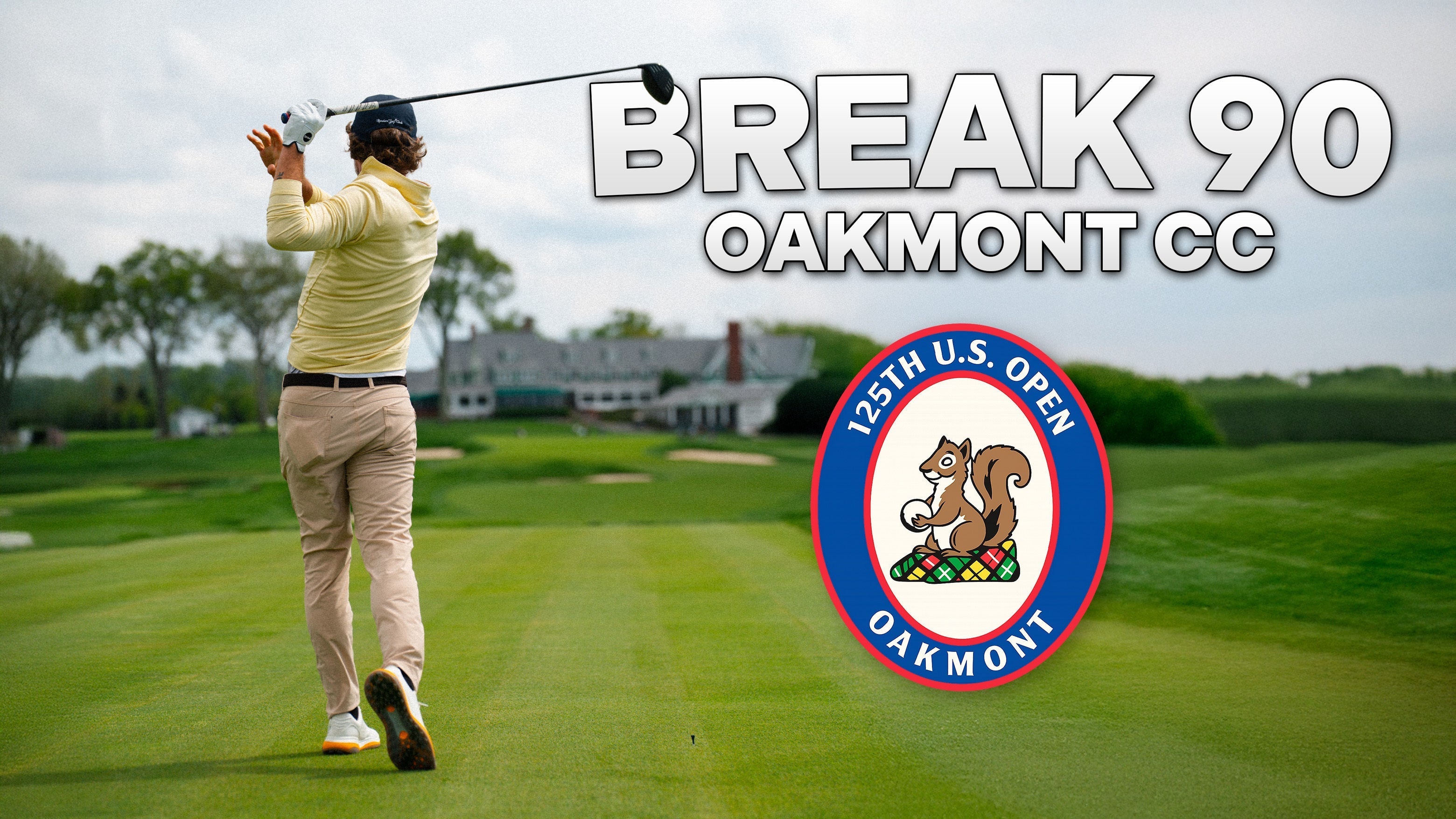 Can Erik Anders Lang Break 90 at Oakmont?