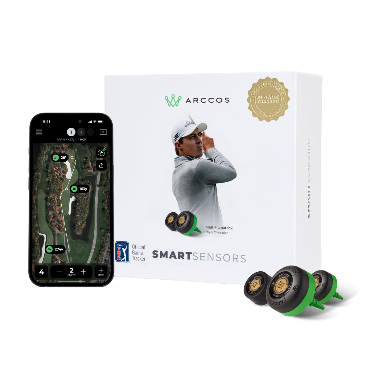 Arccos Smart Sensors - Golf's #1 Game Tracker – Arccos Golf